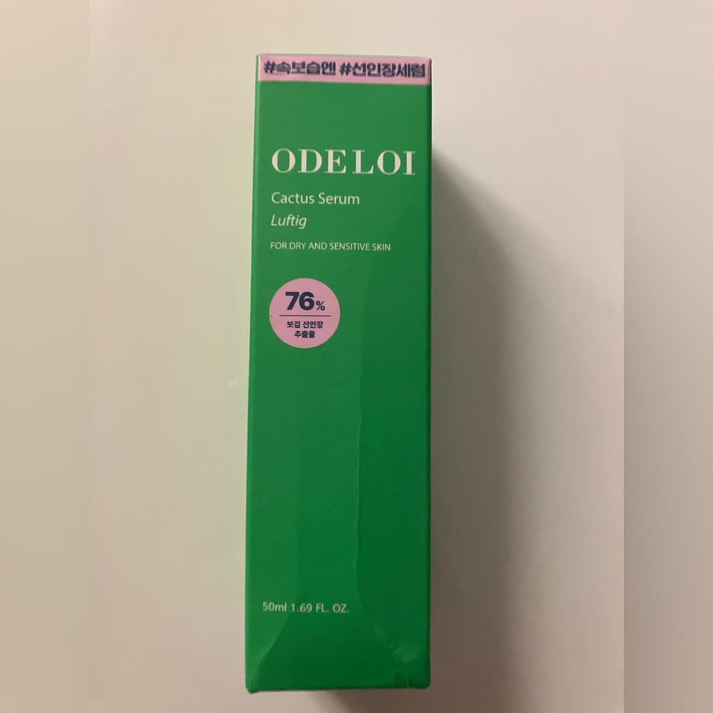 Odeloi - Cactus Serum, Luftig, Hydration & Moisture Retention - K Beauty
